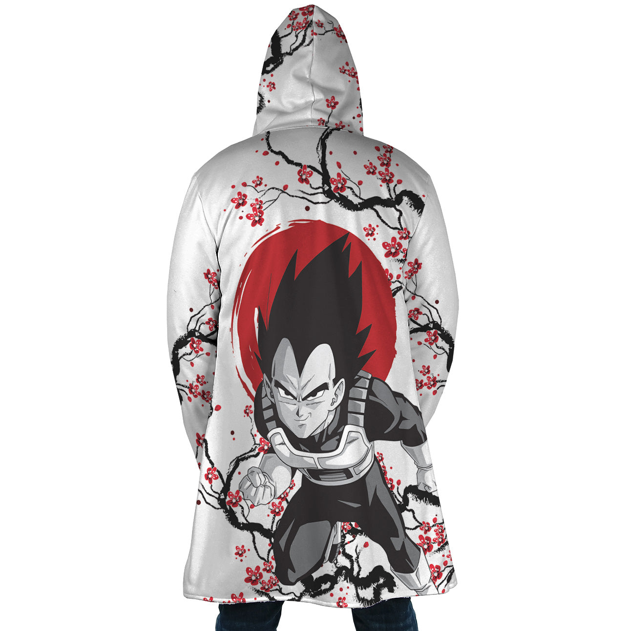 Vegeta Cherry Blossom Dragon Ball Z Dream Cloak Coat