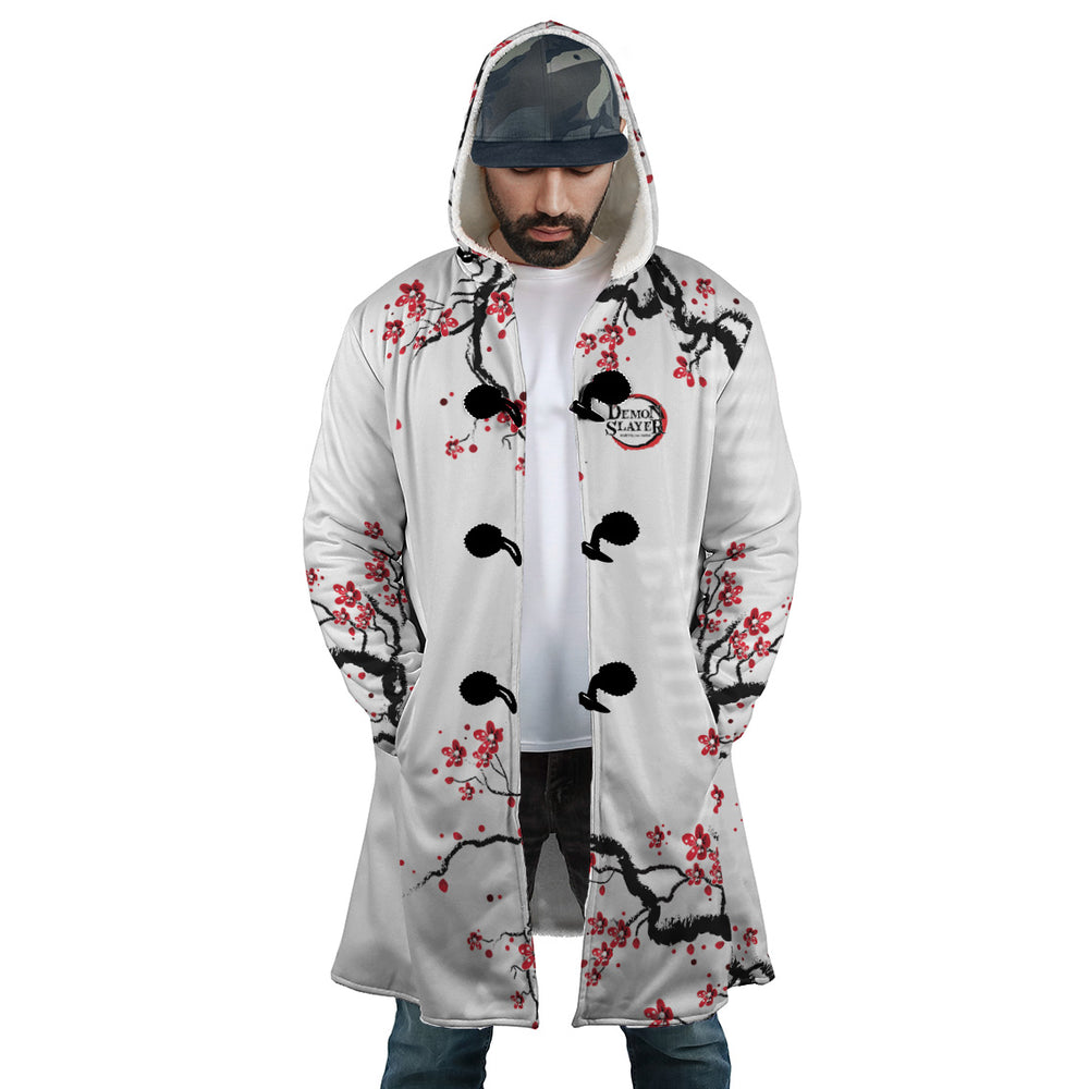 Nezuko Kamado Cherry Blossom Demon Slayer Dream Cloak Coat