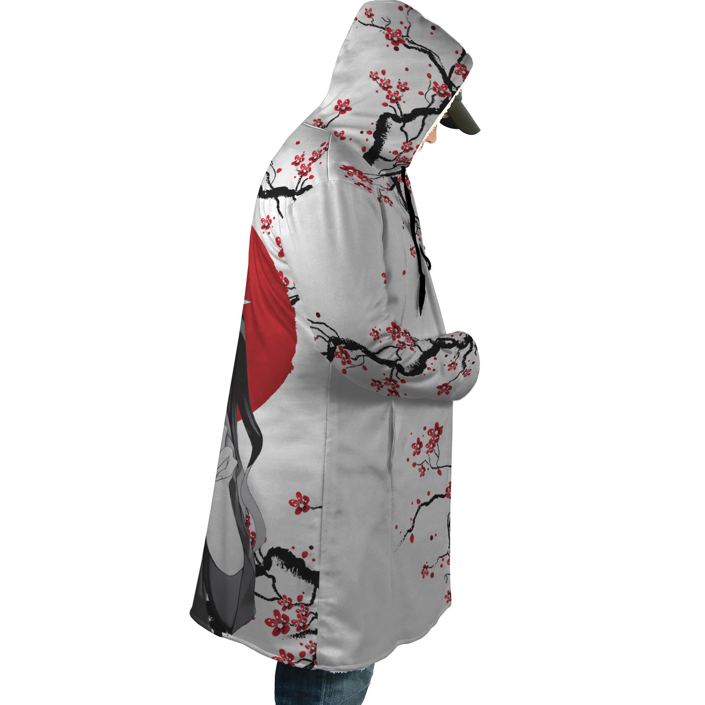 Nezuko Kamado Cherry Blossom Demon Slayer Dream Cloak Coat