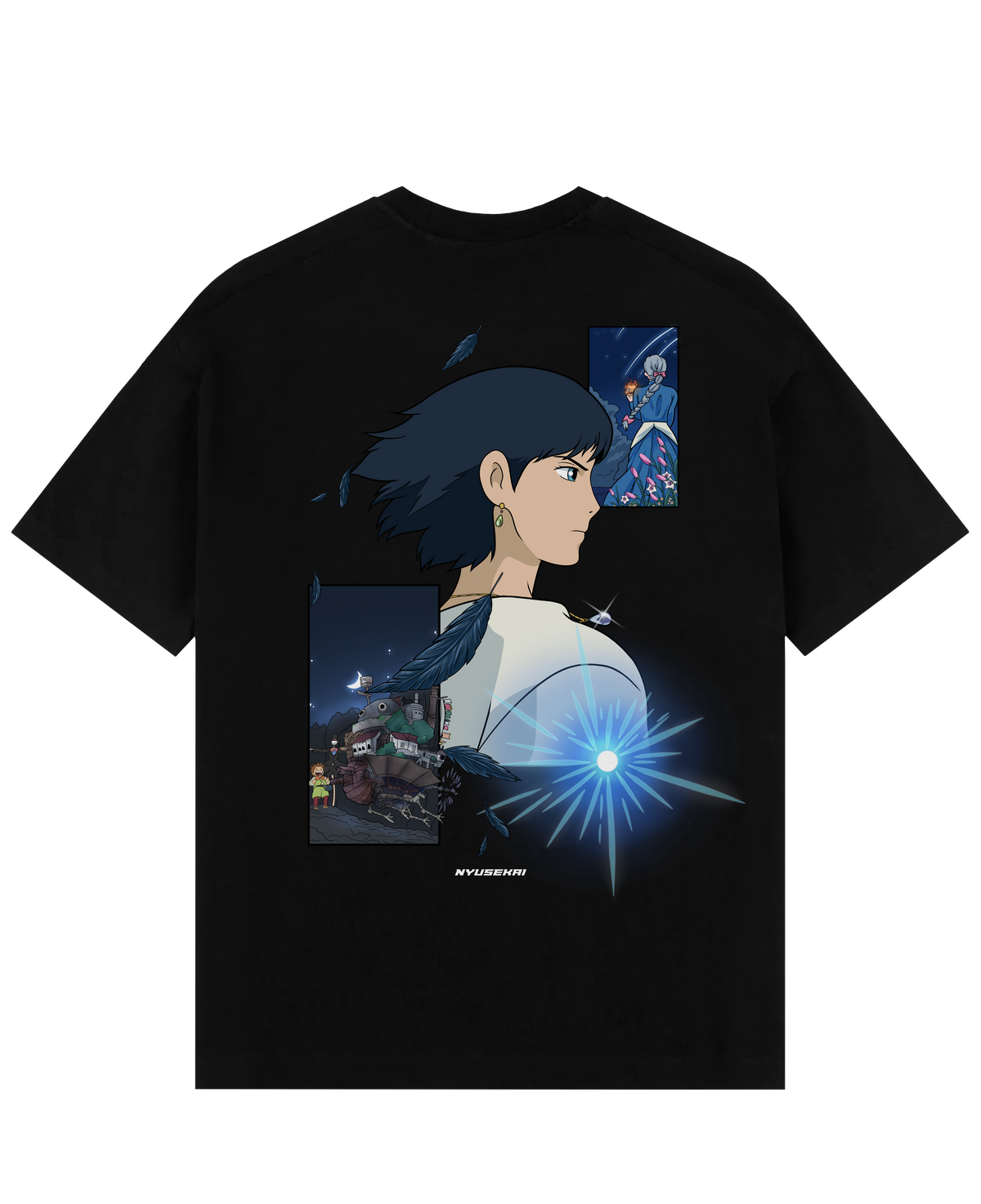 Howl X Sophie - Howl's Moving Castle Oversize T-Shirt