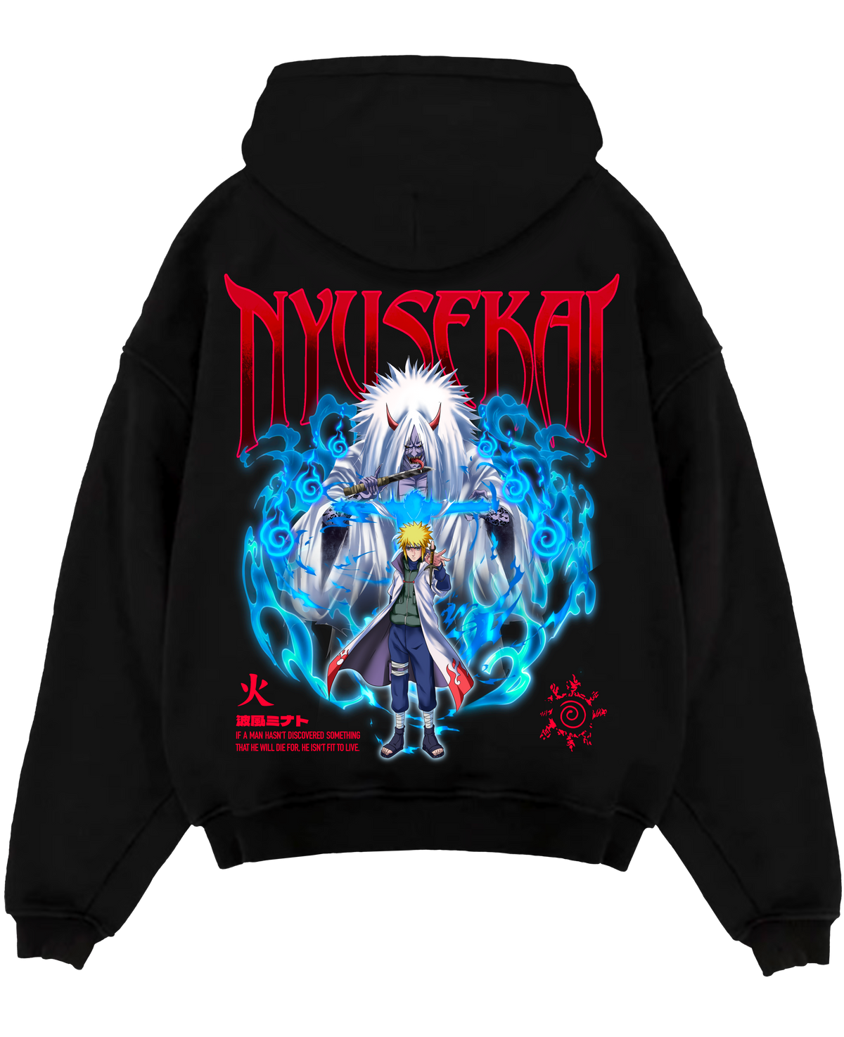 Minato X Shiki Fuujin - Naruto Shippuden Hoodie