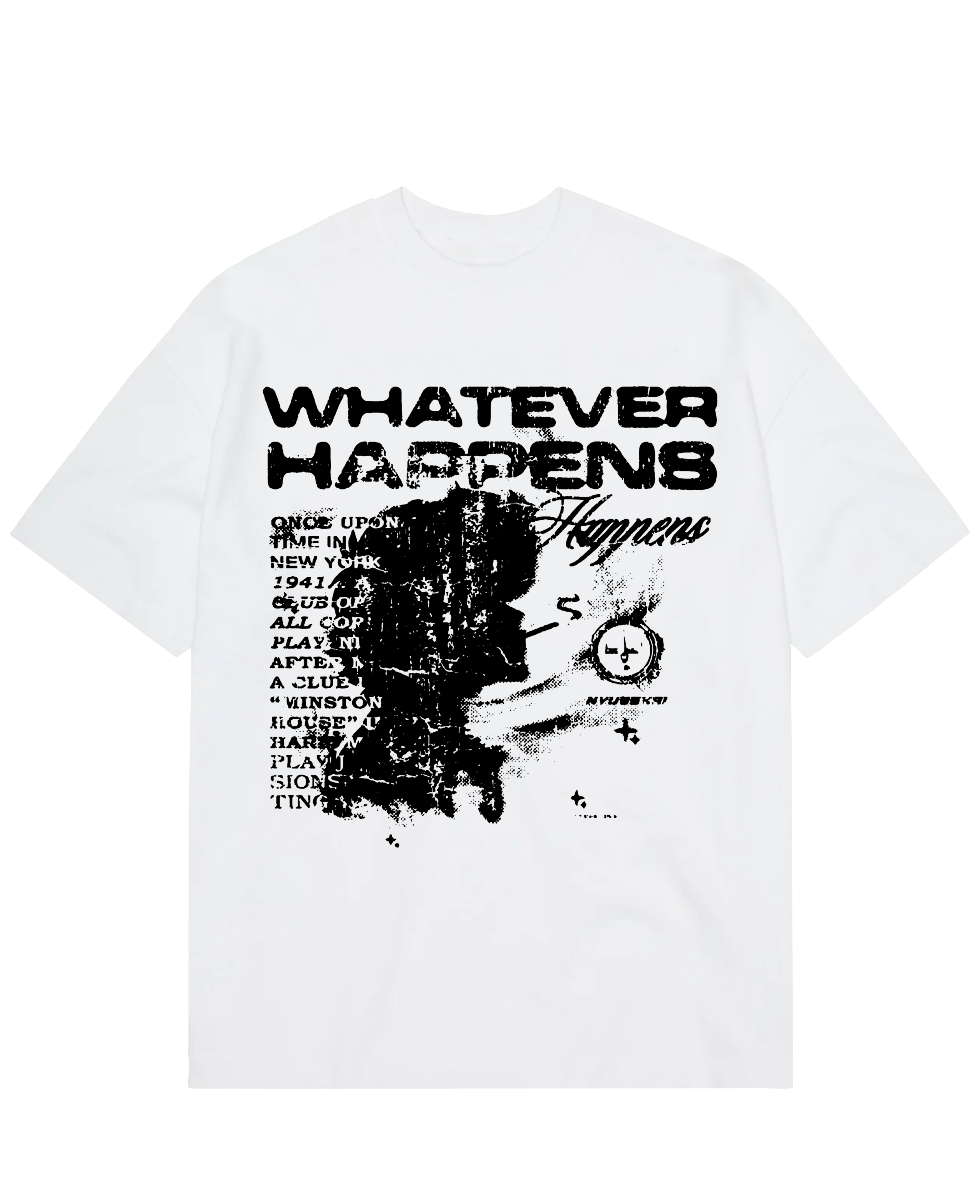 WHATEVER HAPPENS - Cowboy Bebop Oversize T-Shirt