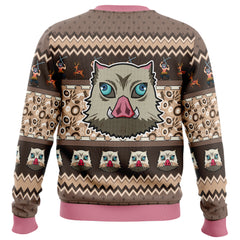 Inosuke Hashibira Demon Slayer Ugly Christmas Sweater