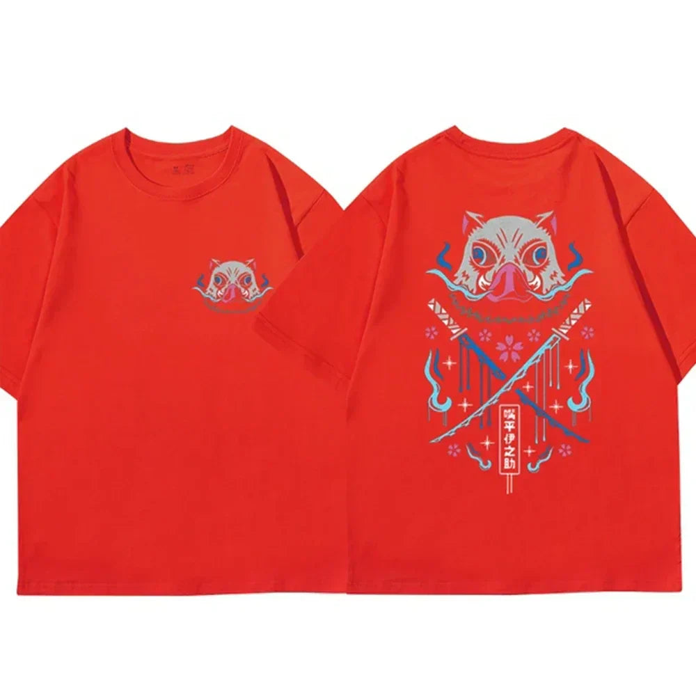 Inosuke - Demon Slayer Oversize T Shirt - Nysekai