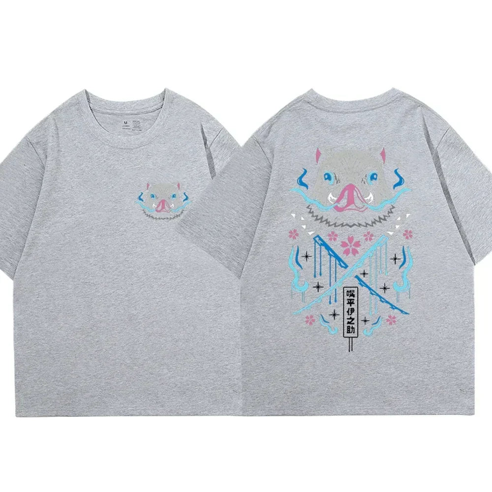 Inosuke - Demon Slayer Oversize T Shirt - Nysekai