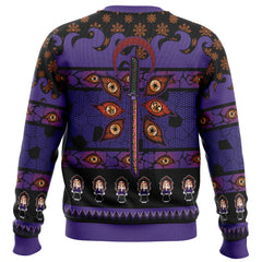 Kokushibo V2 Demon Slayer Ugly Christmas Sweater