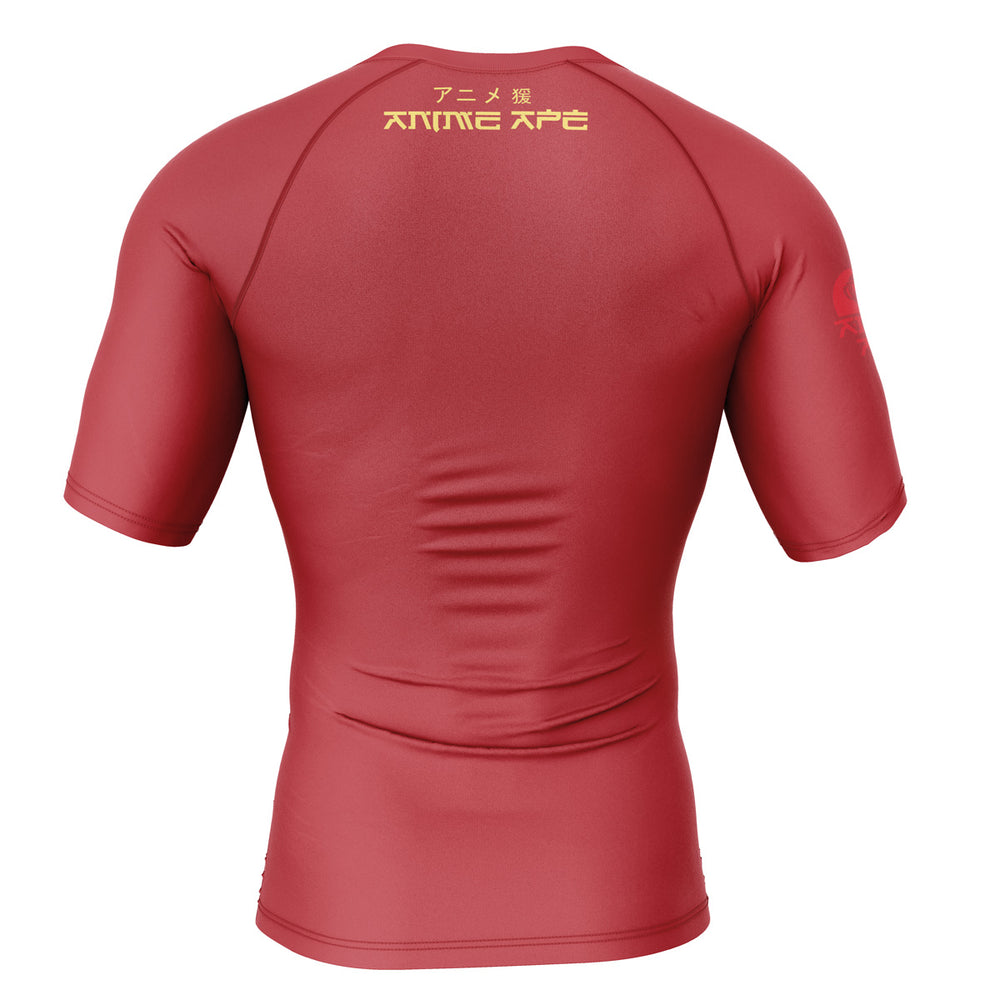 Krillin Tacos Dragon Ball Z Short Sleeve Rash Guard Compression Shirt
