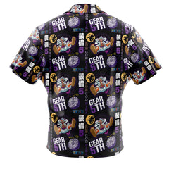 Luffy Gear 5 Sun God Nika V2 One Piece Button Up Hawaiian Shirt