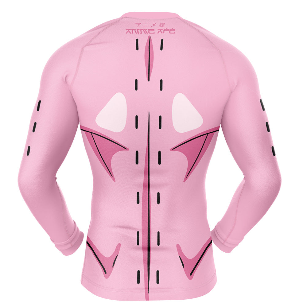 Majin Buu Dragon Ball Z Long Sleeve Rash Guard Compression Shirt