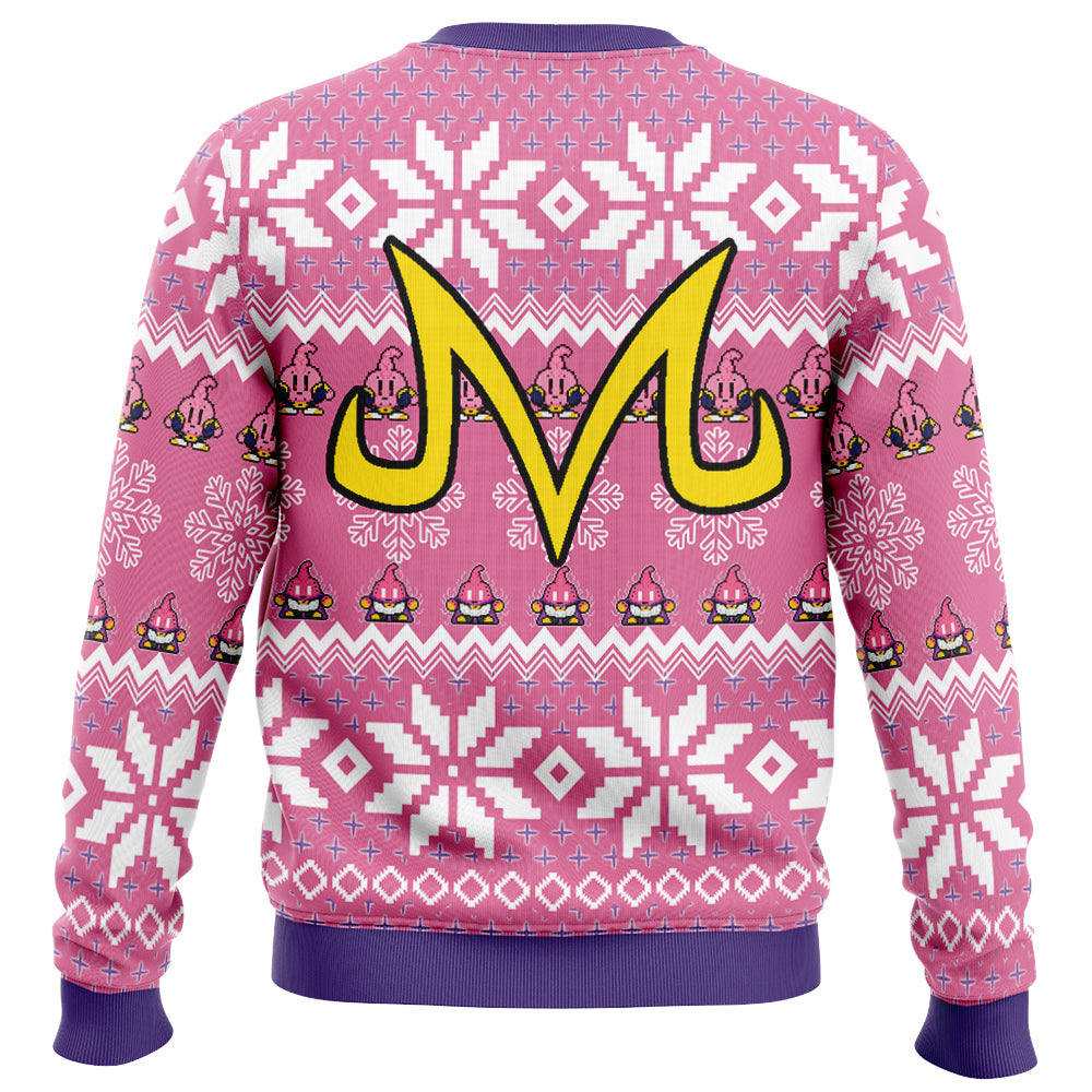 Majin Buu Dragon Ball Z Ugly Christmas Sweater
