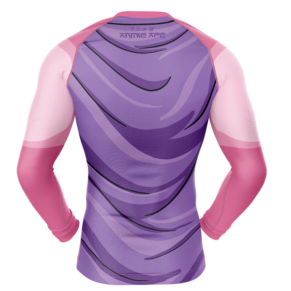 Majin Buu v2 Dragon Ball Z Long Sleeve Rash Guard Compression Shirt