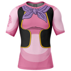 Majin Buu v2 Dragon Ball Z Short Sleeve Rash Guard Compression Shirt