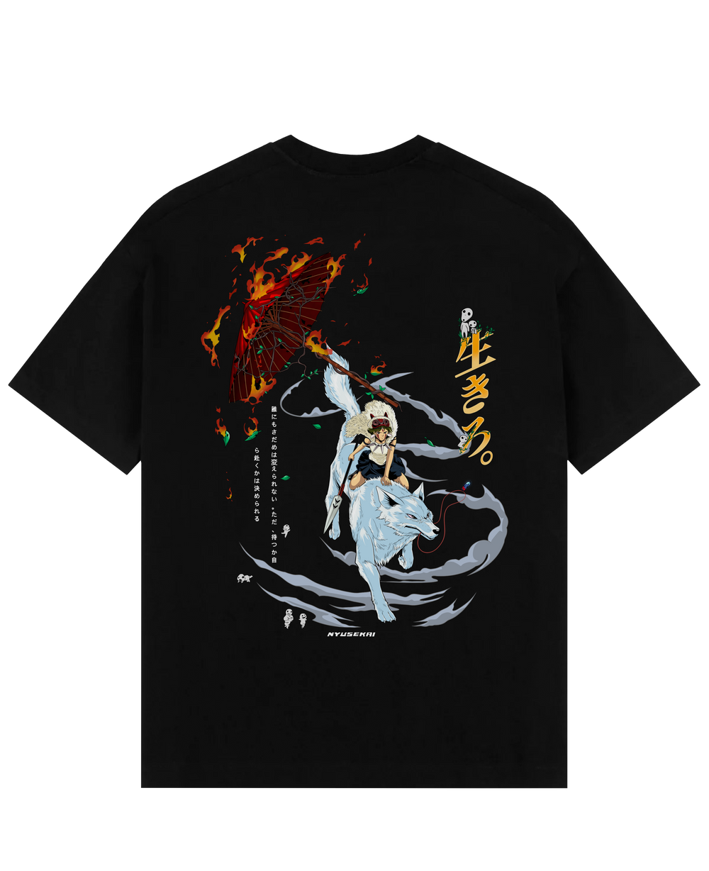 San - Princess Mononoke Oversize T-Shirt