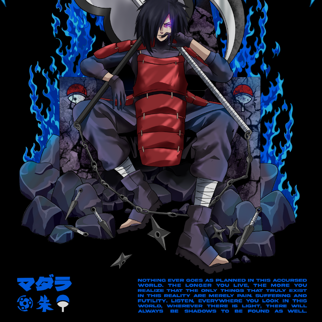 Madara X Throne - Naruto Shippuden Hoodie
