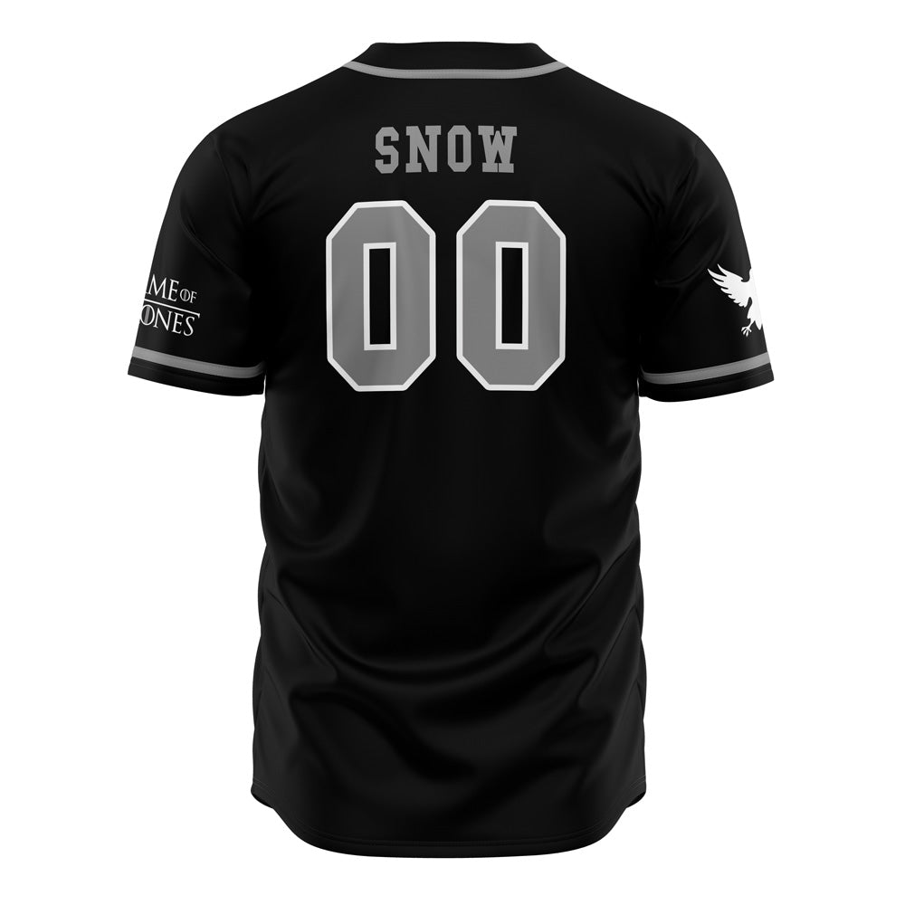 Otakuri "Night's Watch Snow Game of Thrones" Baseball Jersey