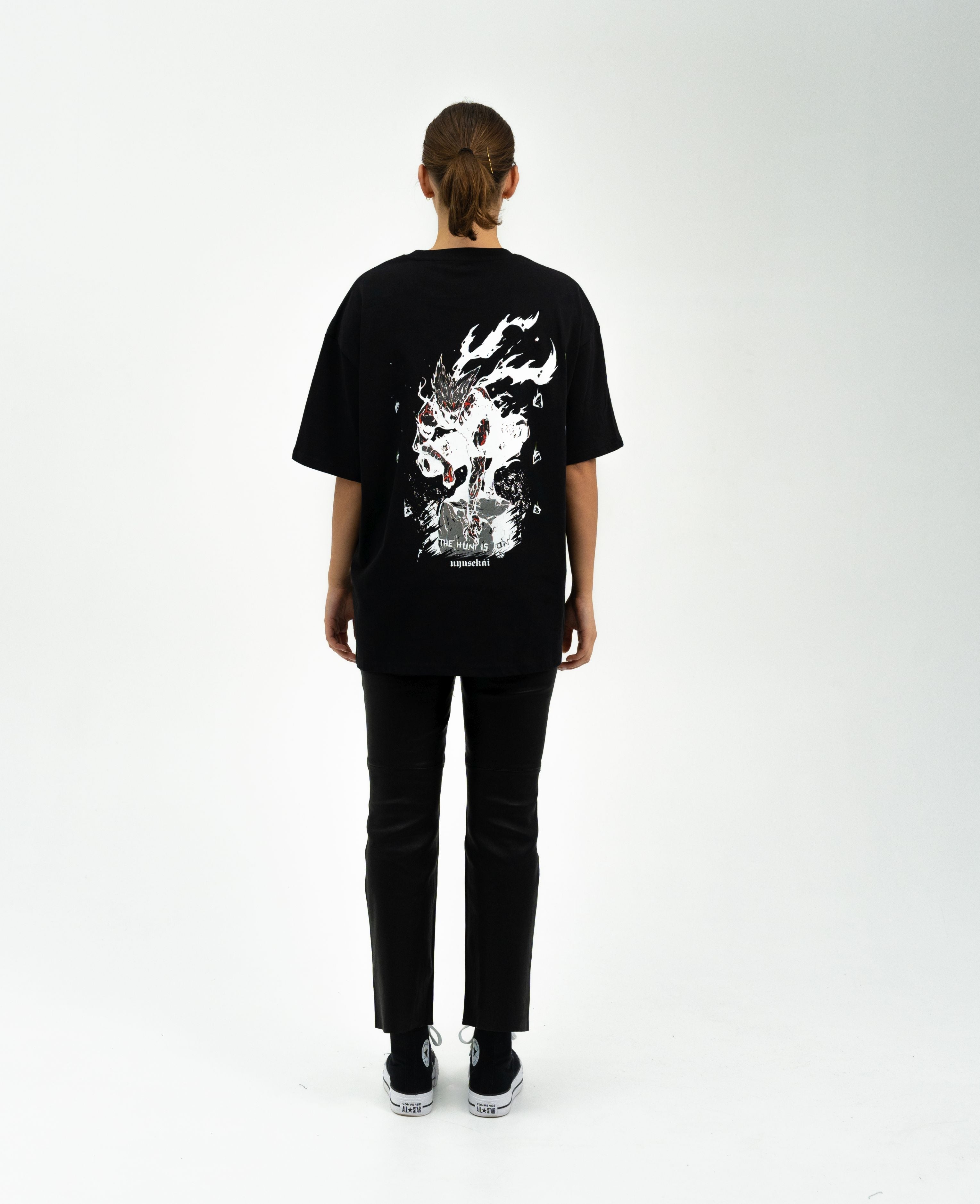 Garou X THE HUNT IS ON - One Punch Man Oversize T-Shirt