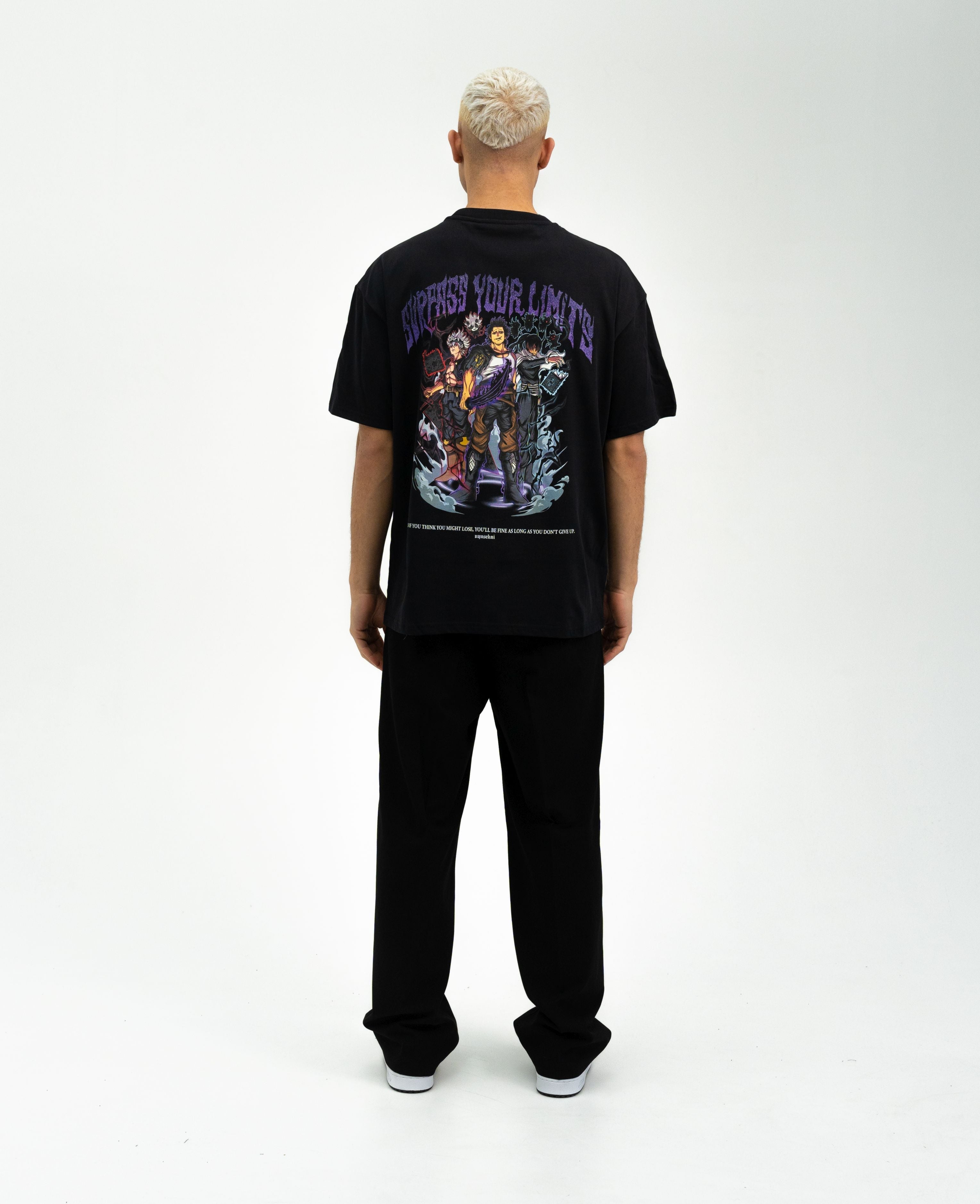 Yami X Asta X Nacht - Black Clover Oversize T-Shirt