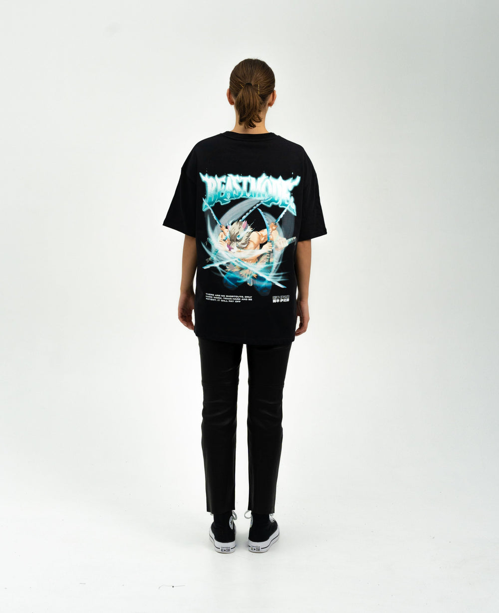 Inosuke X Beastmode - Demon Slayer Oversize T-Shirt