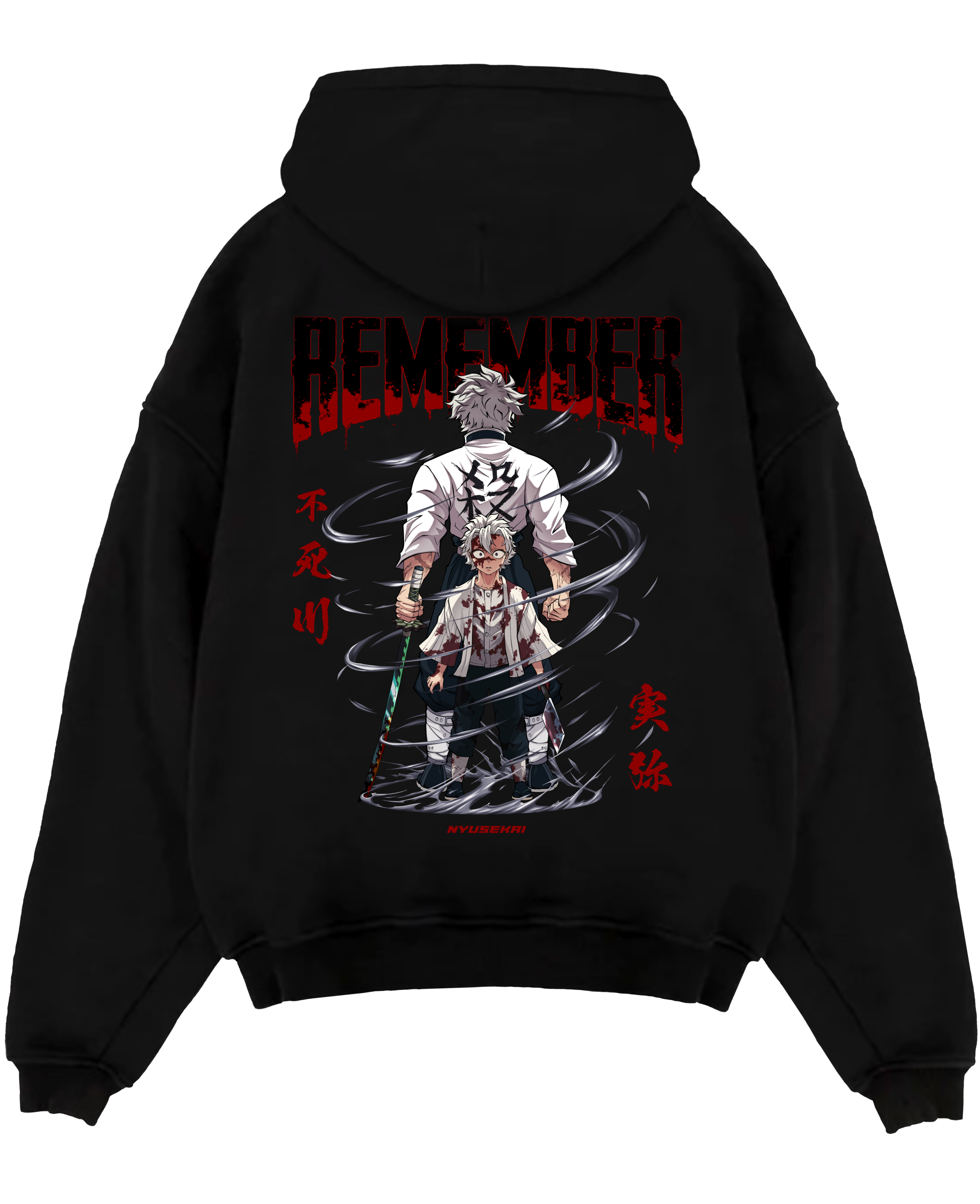 Sanemi X Remember - Demon Slayer Hoodie