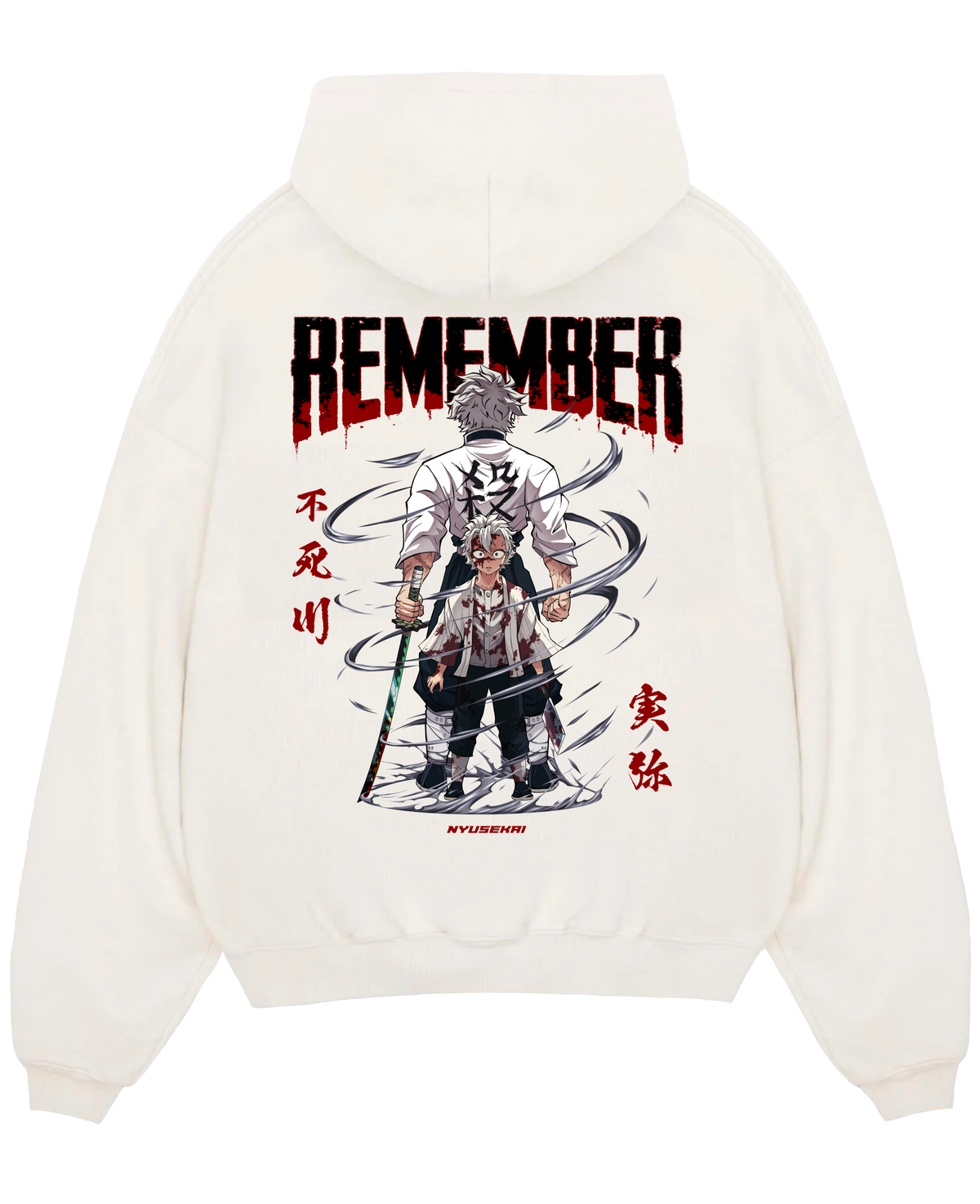 Sanemi X Remember - Demon Slayer Hoodie