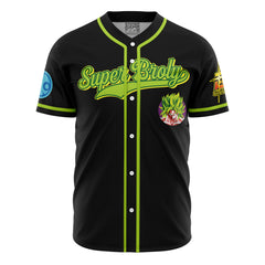 Personalized Super Broly Dragon Ball Z Baseball Jersey