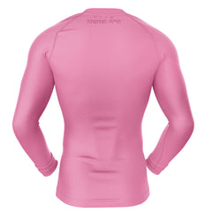 Pink Majin Buu Dragon Ball Z Long Sleeve Rash Guard Compression Shirt