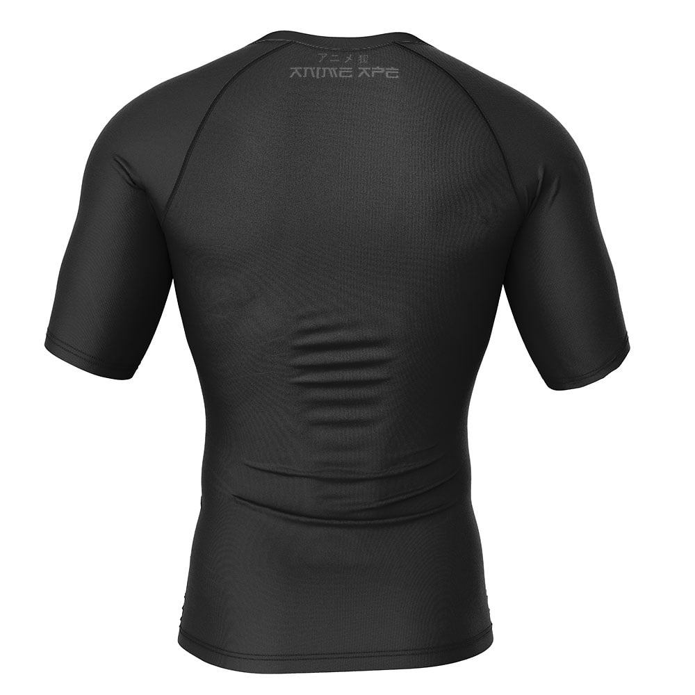 Punisher Marvel Short Sleeve Rash Guard Compression Shirt