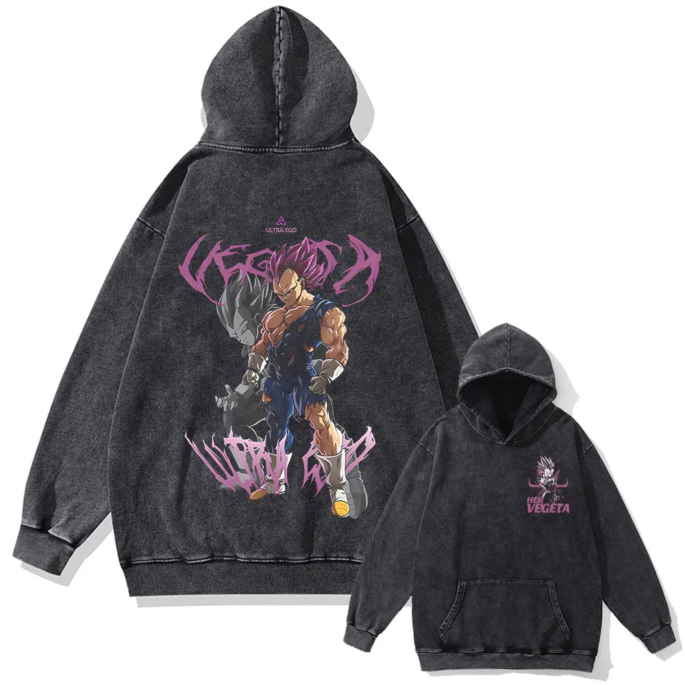 Nysekai "Ultra Ego" 2-Sided Vintage Oversized Hoodie