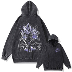 Nysekai "Goku V2" 2-Sided Vintage Oversized Hoodie
