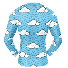 Sakonji Demon Slayer Long Sleeve Rash Guard Compression Shirt