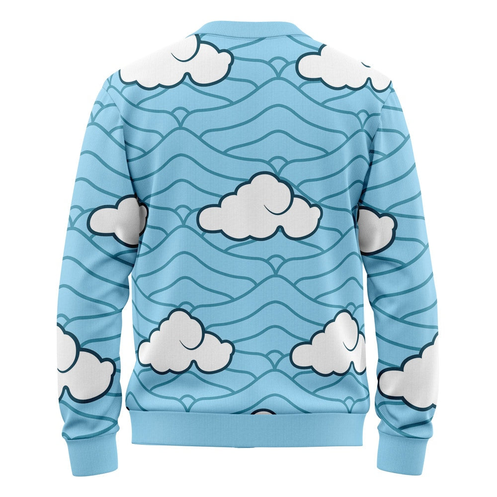 Sakonji Urokodaki Demon Slayer Knitted Cardigan Sweater