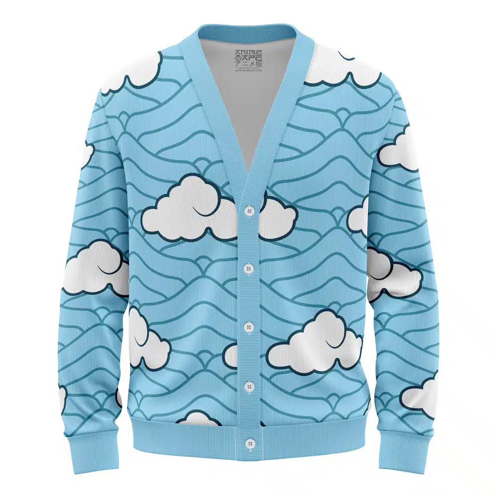 Sakonji Urokodaki Demon Slayer Knitted Cardigan Sweater