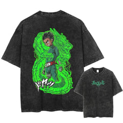 Nysekai "Lee Spirit" 2-Sided Vintage Oversized T Shirt