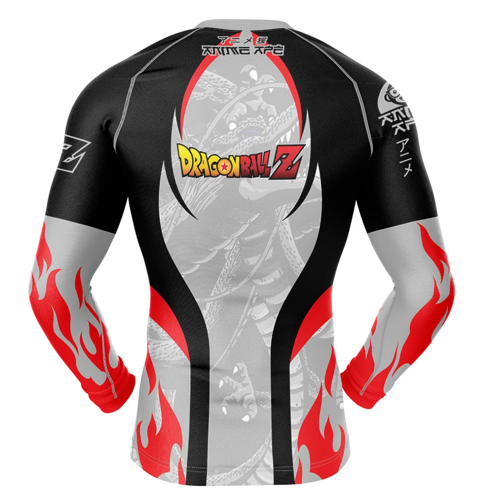Shenron Dragon Ball Z Long Sleeve Rash Guard Compression Shirt