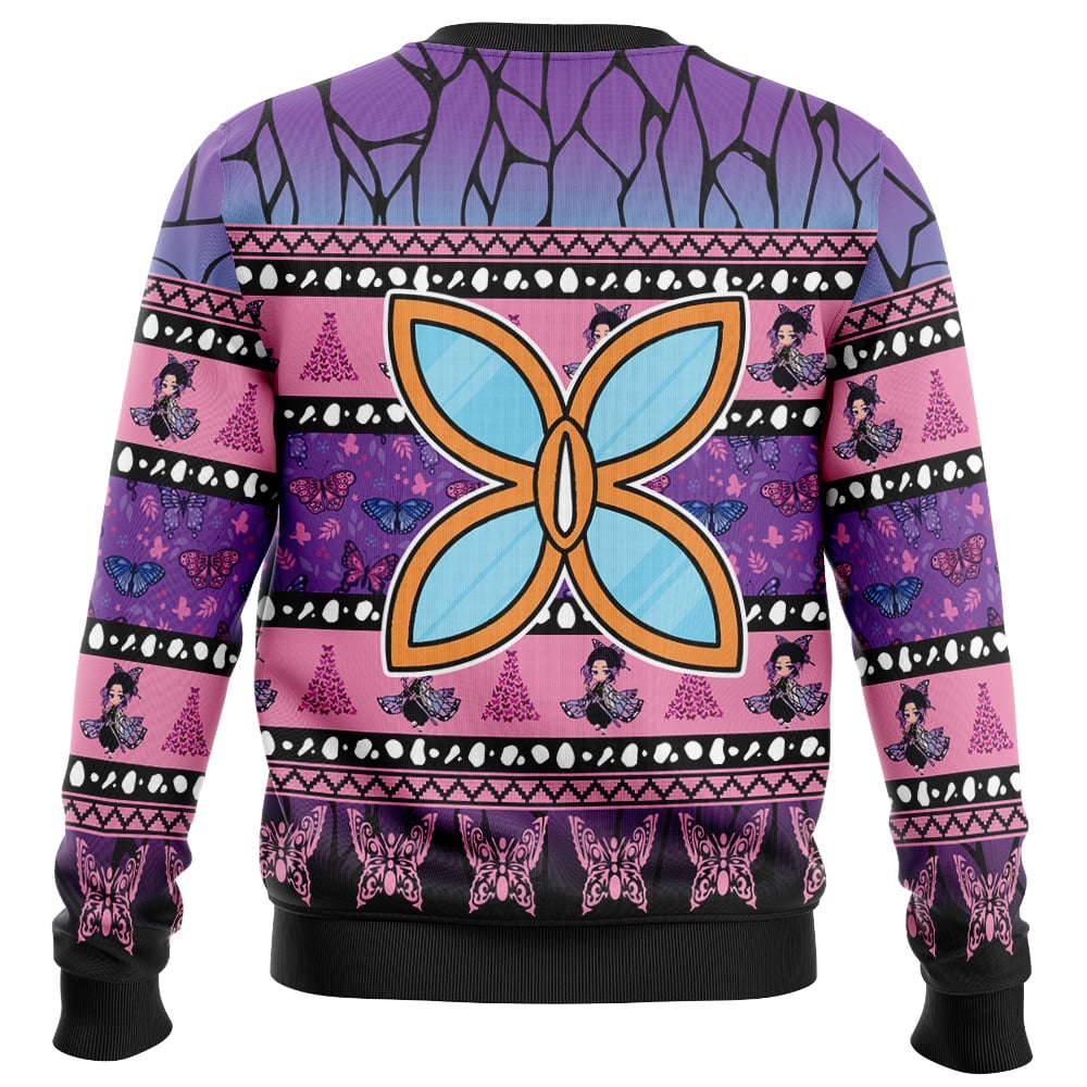 Shinobu Kocho V2 Demon Slayer Ugly Christmas Sweater
