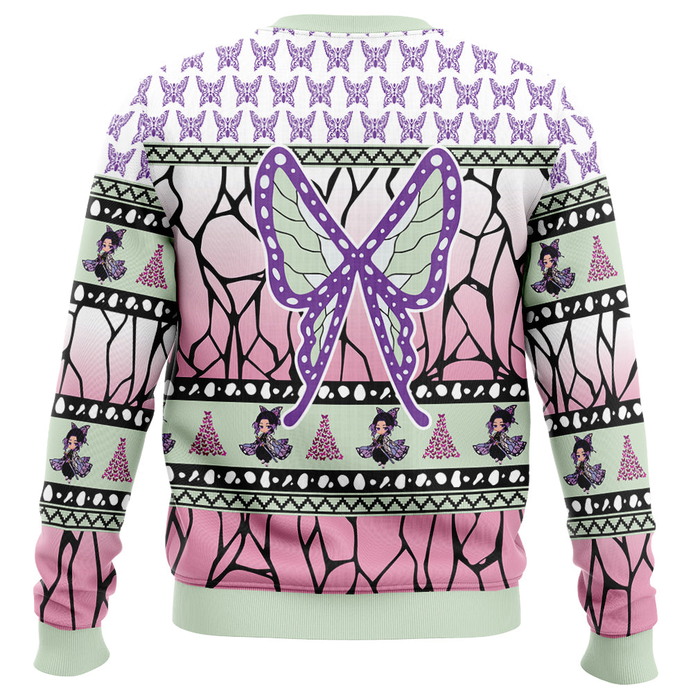 Shinobu Kocho Demon Slayer Ugly Christmas Sweater