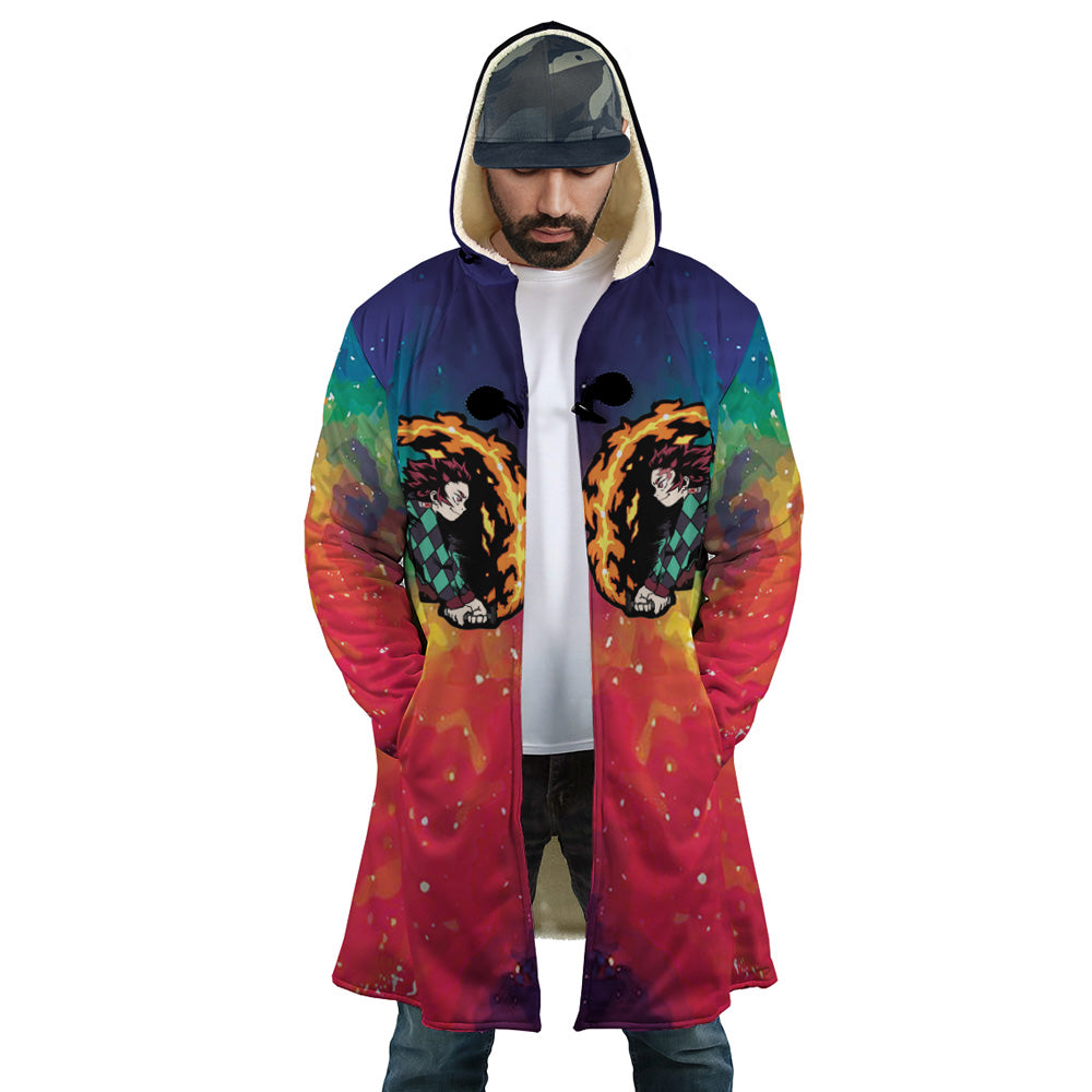 Space Samurai Tanjiro Demon Slayer Dream Cloak Coat