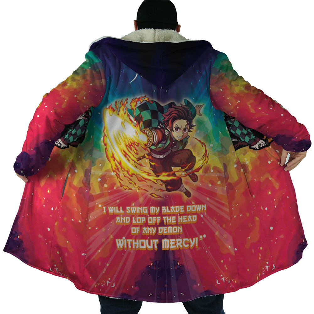 Space Samurai Tanjiro Demon Slayer Dream Cloak Coat