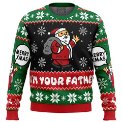 Spoiler Christmas Santa Claus Ugly Christmas Sweater