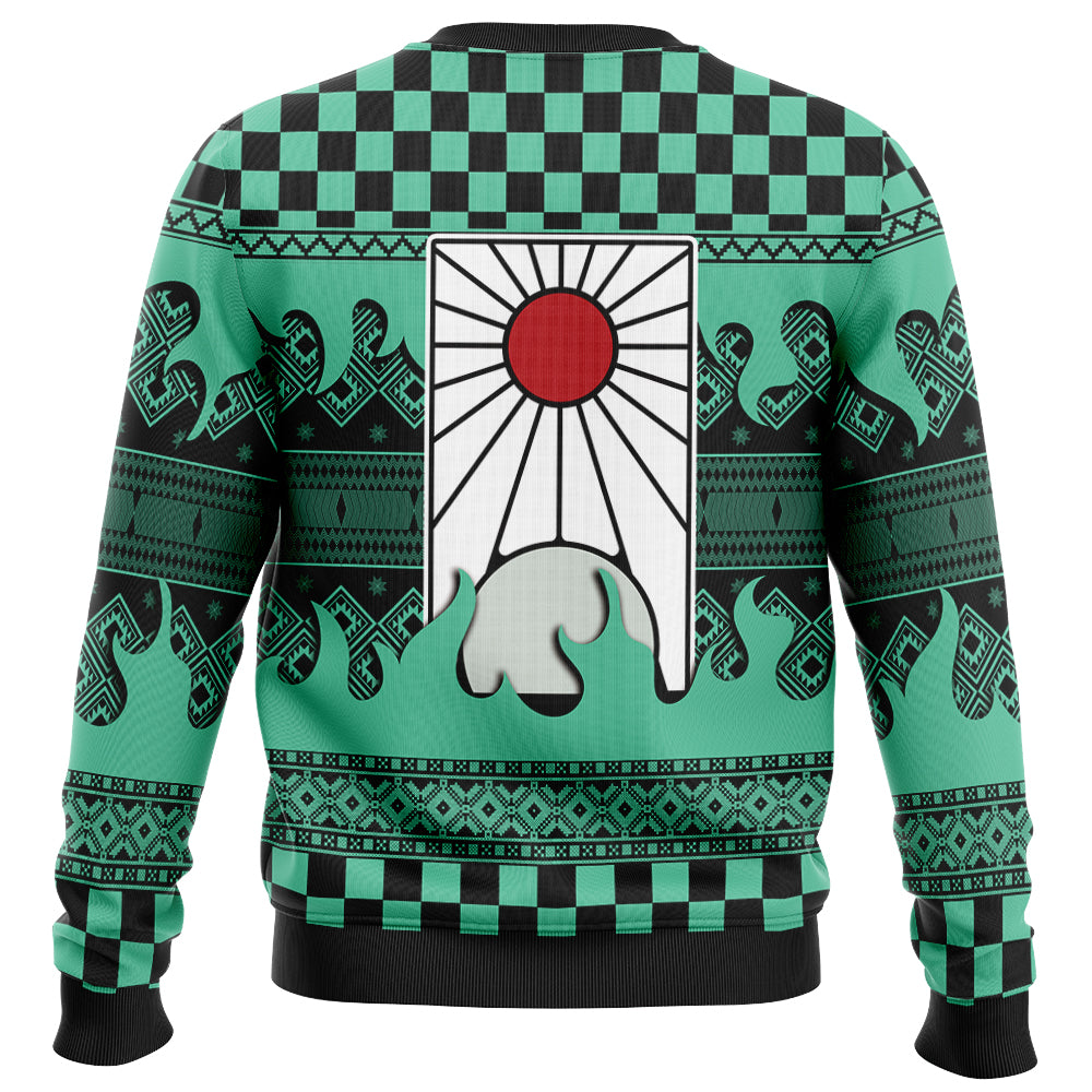 Tanjiro Kamado Demon Slayer Ugly Christmas Sweater