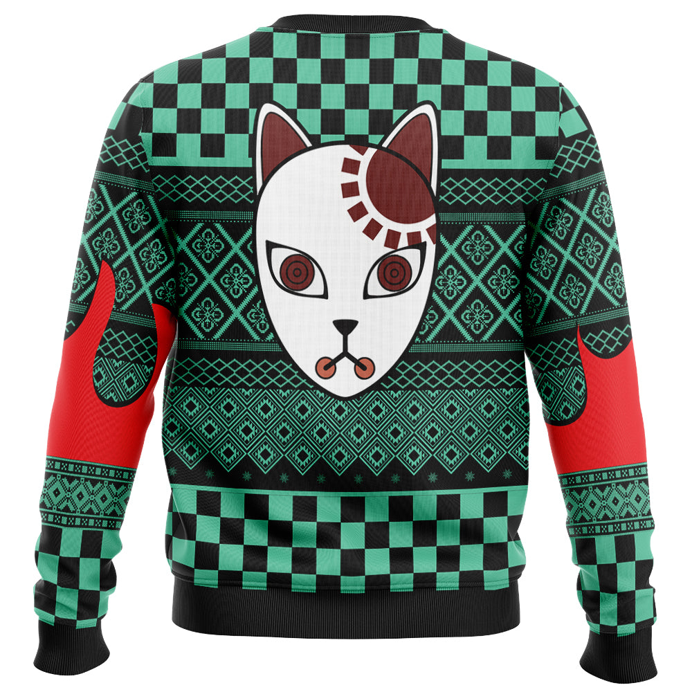 Tanjiro Kamado V2 Demon Slayer Ugly Christmas Sweater