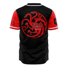 Otakuri "Targaryens of Dragonstone Game of Thrones" Baseball Jersey