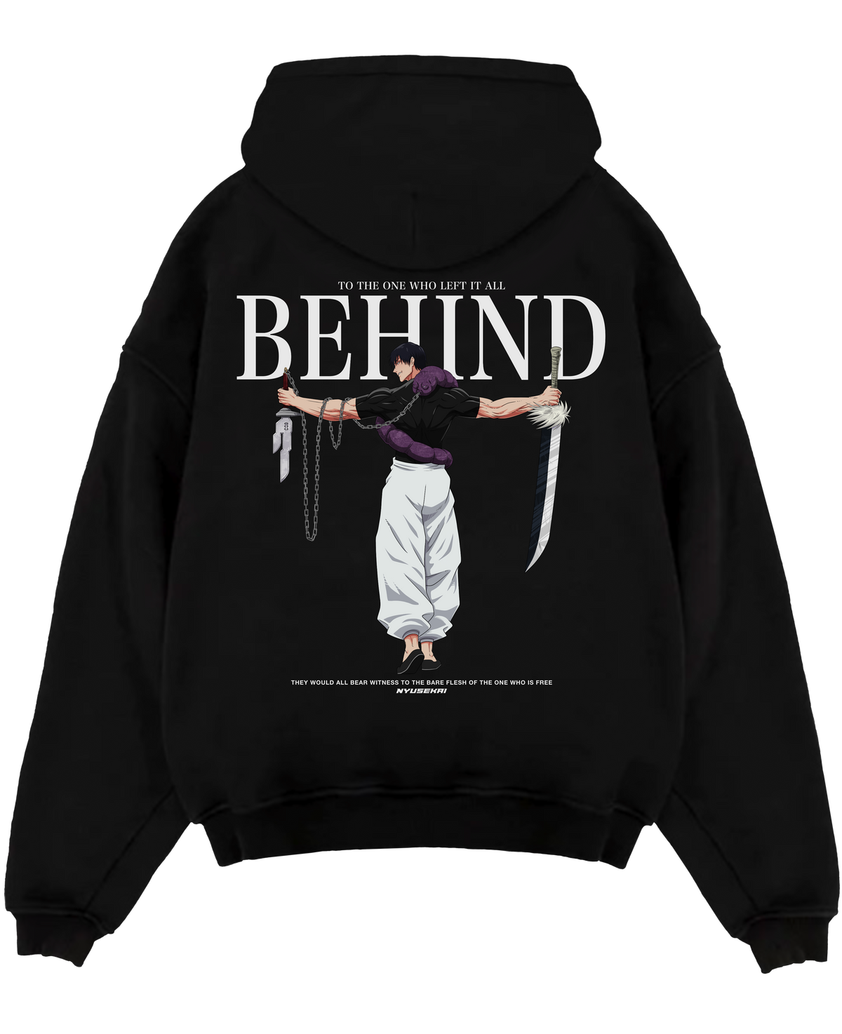 Toji X The one who left it all behind - Jujutsu Kaisen Hoodie