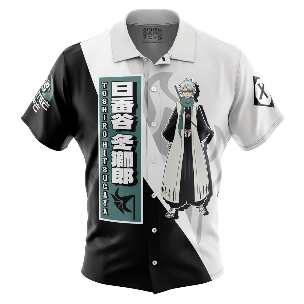 Toshiro Hitsugaya TYBWA Bleach Button Up Hawaiian Shirt