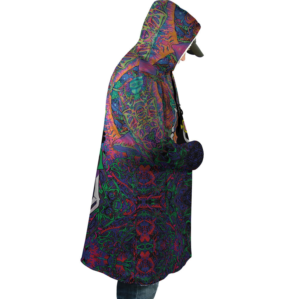 Trippy Hippie Trip Brook One Piece Dream Cloak Coat