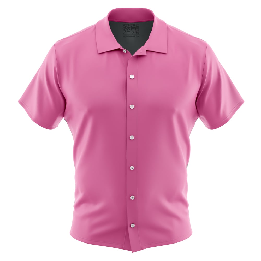 Vegeta Badman Shirt Pink Dragon Ball Z Button Up Hawaiian Shirt