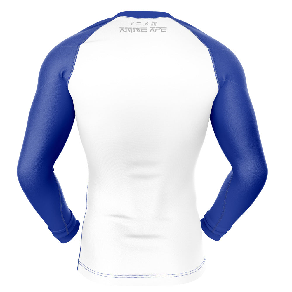 Vegeta Dragon Ball Z Long Sleeve Rash Guard Compression Shirt