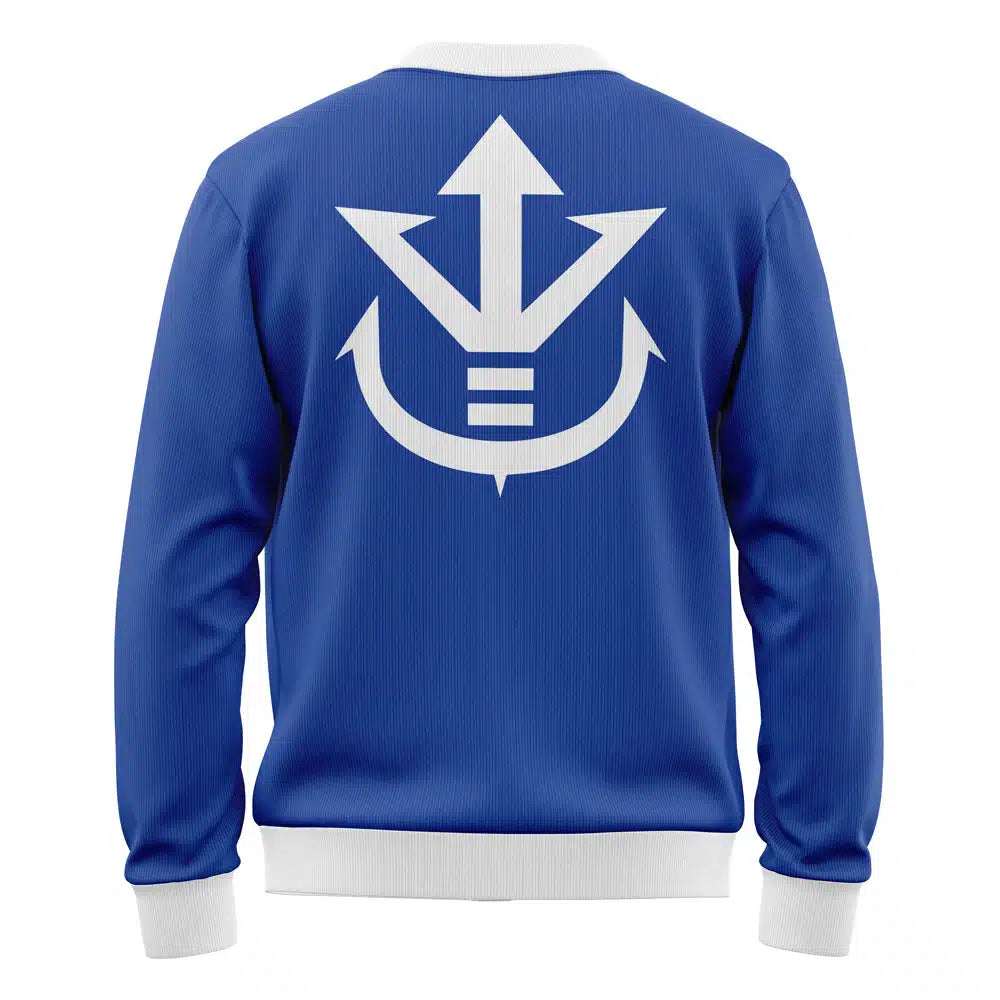 Vegeta Symbol Dragon Ball Z Knitted Cardigan Sweater