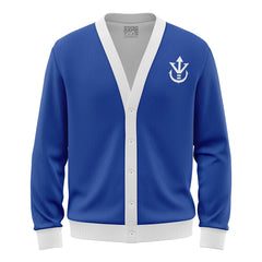 Vegeta Symbol Dragon Ball Z Knitted Cardigan Sweater