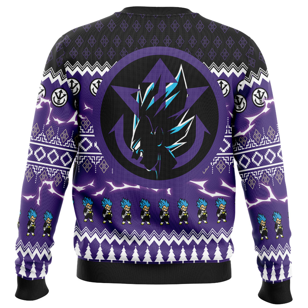 Vegeta Ultra Ego Dragon Ball Z Ugly Christmas Sweater